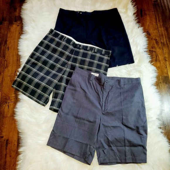 Cutter & Buck Other - LOT (3 PAIR) Sz 42 Men Golf Shorts Cutter Buck etc